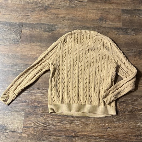 Lands End Drifter cable knit sweater - Picture 2 of 3